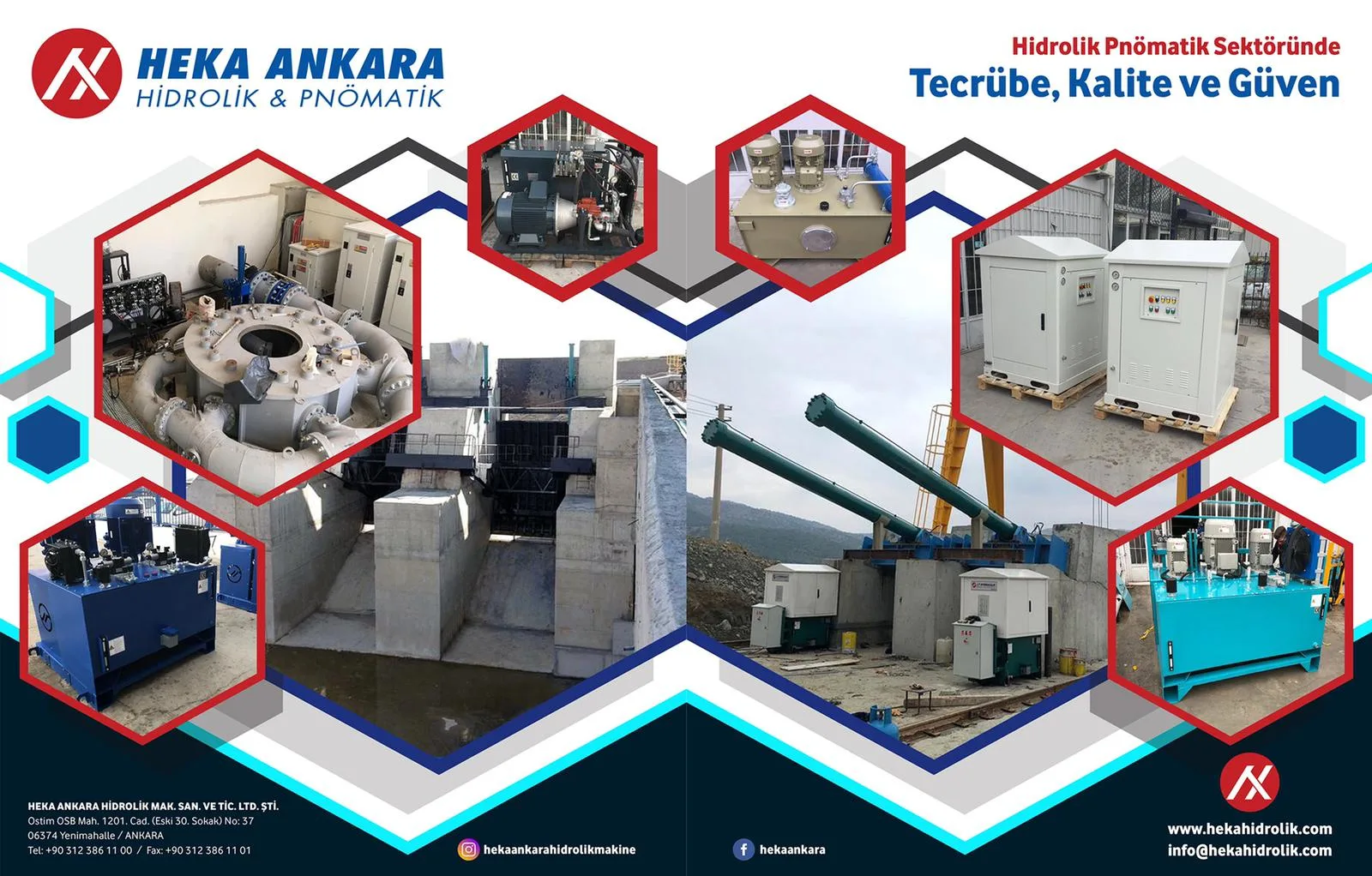 HEKA Ankara — Hidrolik Pnömatik Sektöründe Tecrübe, Kalite ve Güven
