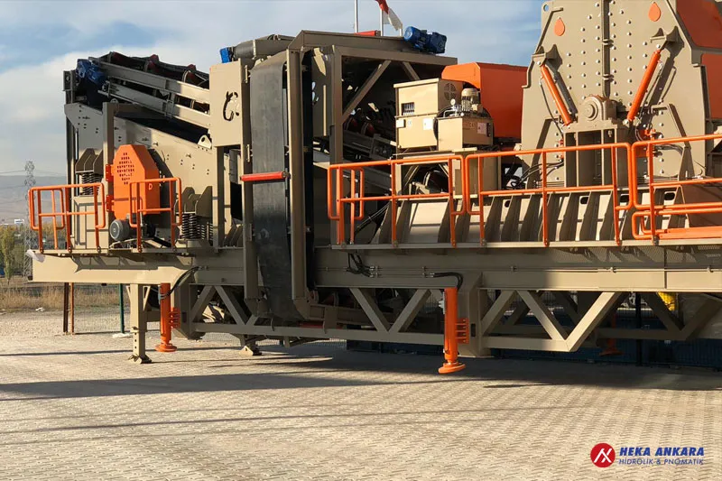 HEKA — Mobil Taş Kırma Tesisi Hidroliği